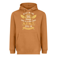 Meerkat Mens Vintage 1950s Built In The 50s Fifties Funny 70th Birthday Heavyweight Hoodie - longCreatives