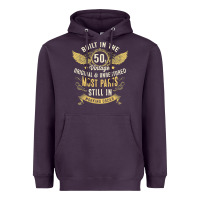 Plum Mens Vintage 1950s Built In The 50s Fifties Funny 70th Birthday Heavyweight Hoodie - longCreatives