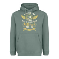 Sage Mens Vintage 1950s Built In The 50s Fifties Funny 70th Birthday Heavyweight Hoodie - longCreatives