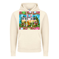 Vintage Artic Easter Day camping Vintage Hoodie - OliviaCreatesArt