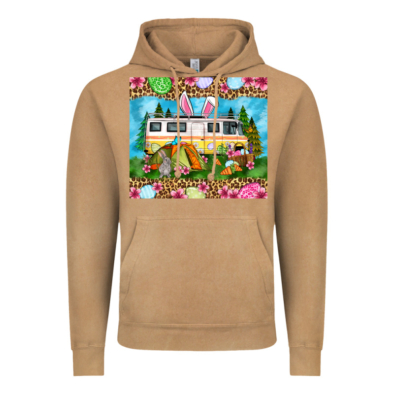 Easter Day Camping Vintage Hoodie by OliviaCreatesArt | Teevron