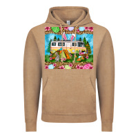 Vintage Coffee Easter Day camping Vintage Hoodie - OliviaCreatesArt