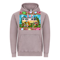 Vintage Zinc Easter Day camping Vintage Hoodie - OliviaCreatesArt