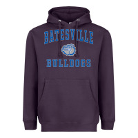 Plum Batesville High School Bulldogs Premium Heavyweight Hoodie - longCreatives