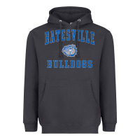 Smoke Batesville High School Bulldogs Premium Heavyweight Hoodie - longCreatives