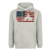 Moon Dust Snowmobile USA Flag Snow Sled Patriotic Snowmobiling Gift Heavyweight Hoodie - longCreatives