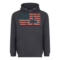 Smoke Snowmobile USA Flag Snow Sled Patriotic Snowmobiling Gift Heavyweight Hoodie - longCreatives