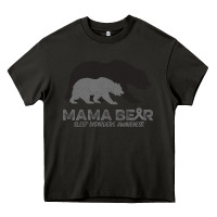 Asphalt Mama Bear Sleep Disorders Awareness Heavy Core Tee - Bettercallsaul