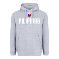 Heather Grey Pilipinas Basketball Wear, Gilas Philippines Casual Wear Heavyweight Hoodie - longCreatives