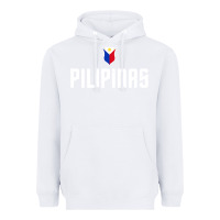 White Pilipinas Basketball Wear, Gilas Philippines Casual Wear Heavyweight Hoodie - longCreatives