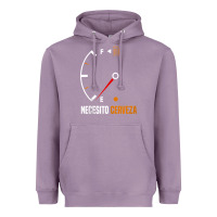 Lavender Mexican beer necesito cerveza cool & funny sayings Heavyweight Hoodie - longCreatives