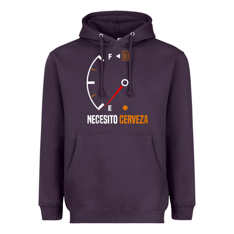 Mexican Beer Necesito Cerveza Cool & Funny Sayings Heavyweight Hoodie by longCreatives | Teevron