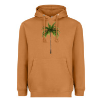Meerkat Tropical Palm Tree Heavyweight Hoodie - longCreatives