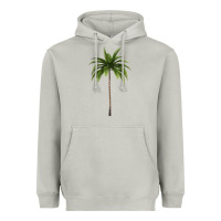 Moon Dust Tropical Palm Tree Heavyweight Hoodie - longCreatives