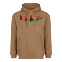 Toasted Coconut Trout Fly Fishing Nature Outdoor Fisherman Gift Heavyweight Hoodie - longCreatives
