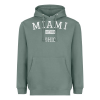 Sage Miami Ohio OH Vintage Heavyweight Hoodie - longCreatives