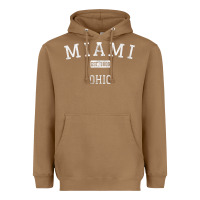 Toasted Coconut Miami Ohio OH Vintage Heavyweight Hoodie - longCreatives
