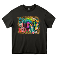 Asphalt life is better in flip flops Heavy Core Tee - JahusDesignShop