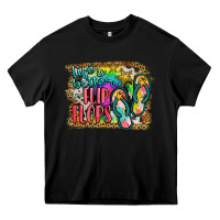 Black life is better in flip flops Heavy Core Tee - JahusDesignShop