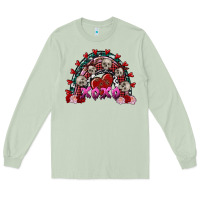 Matcha Skull Xoxo rainbow Valentine's Day Long Sleeve Tee - FaDigitalArtStudio