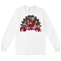 Skull Xoxo Rainbow Valentine's Day Long Sleeve Tee | Teevron