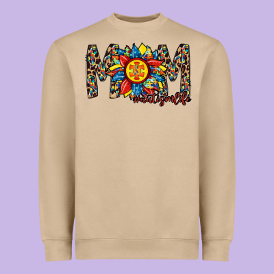 Mom Autism Heavyweight Sweatshirt Designed By Racoondesign