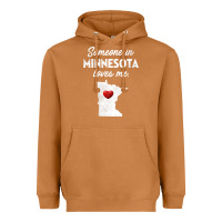 Meerkat Someone In Minnesota Loves Me  Minnesota  MN Heavyweight Hoodie - longCreatives