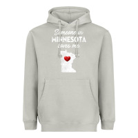 Moon Dust Someone In Minnesota Loves Me  Minnesota  MN Heavyweight Hoodie - longCreatives