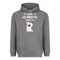 Storm Someone In Minnesota Loves Me  Minnesota  MN Heavyweight Hoodie - longCreatives