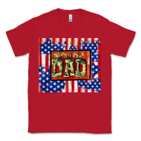Red world best dad Classic Tee - TumblerDesignByShophia