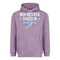 Lavender Minnesota Soccer Fan Gear  FC , United T Heavyweight Hoodie - longCreatives