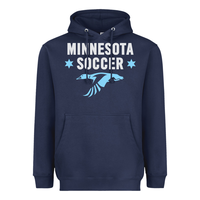 Minnesota Soccer Fan Gear  Fc , United T Heavyweight Hoodie by longCreatives | Teevron