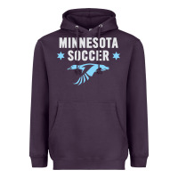 Plum Minnesota Soccer Fan Gear  FC , United T Heavyweight Hoodie - longCreatives