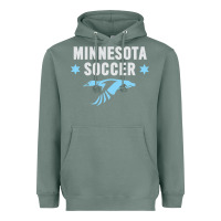 Sage Minnesota Soccer Fan Gear  FC , United T Heavyweight Hoodie - longCreatives