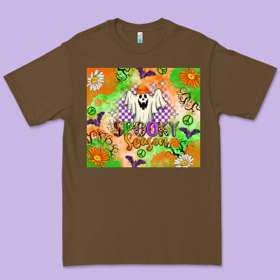 Spooky Season Premium Tee Designed By Texasbilliewilder