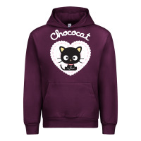 Mauve Wine Chococat Sweet Valentine Urban Hoodie - longCreatives
