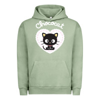 Pigment Oil Green Chococat Sweet Valentine Urban Hoodie - longCreatives