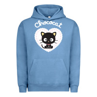 Pigment Pebble Blue Chococat Sweet Valentine Urban Hoodie - longCreatives