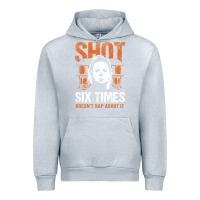 Heather Grey halloween shot 6 times t shirt Urban Hoodie - longCreatives
