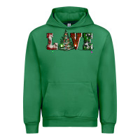 Emerald love christmas tree Urban Hoodie - AdoDesignShop