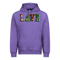 Tulip love christmas tree Urban Hoodie - AdoDesignShop