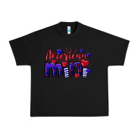 Black American Mini  4th of July Urban Heavy Tee - CowGirlArtShop