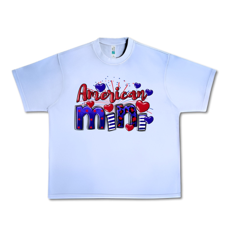 American Mini  4th Of July Urban Heavy Tee by CowGirlArtShop | Teevron