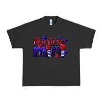 Pigment Black American Mini  4th of July Urban Heavy Tee - CowGirlArtShop