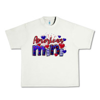 Pistachio American Mini  4th of July Urban Heavy Tee - CowGirlArtShop