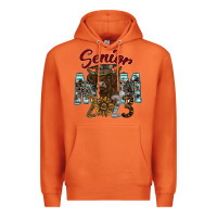 Carrot Senior Mom 2023 Premium Hoodie - CowhideDigitalArt
