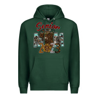 Sports Green Senior Mom 2023 Premium Hoodie - CowhideDigitalArt