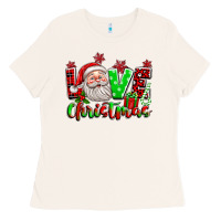 Bone love christmas santa Ladies Tee - texasbilliewilder