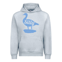 Heather Grey Silly Goose Funny Silly Goose Urban Hoodie - longCreatives