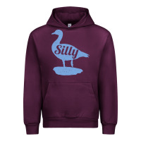 Mauve Wine Silly Goose Funny Silly Goose Urban Hoodie - longCreatives